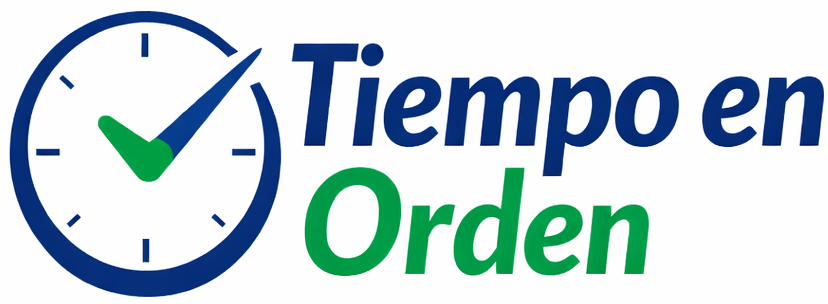 tiempo en orden