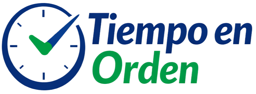 tiempo en orden Logo
